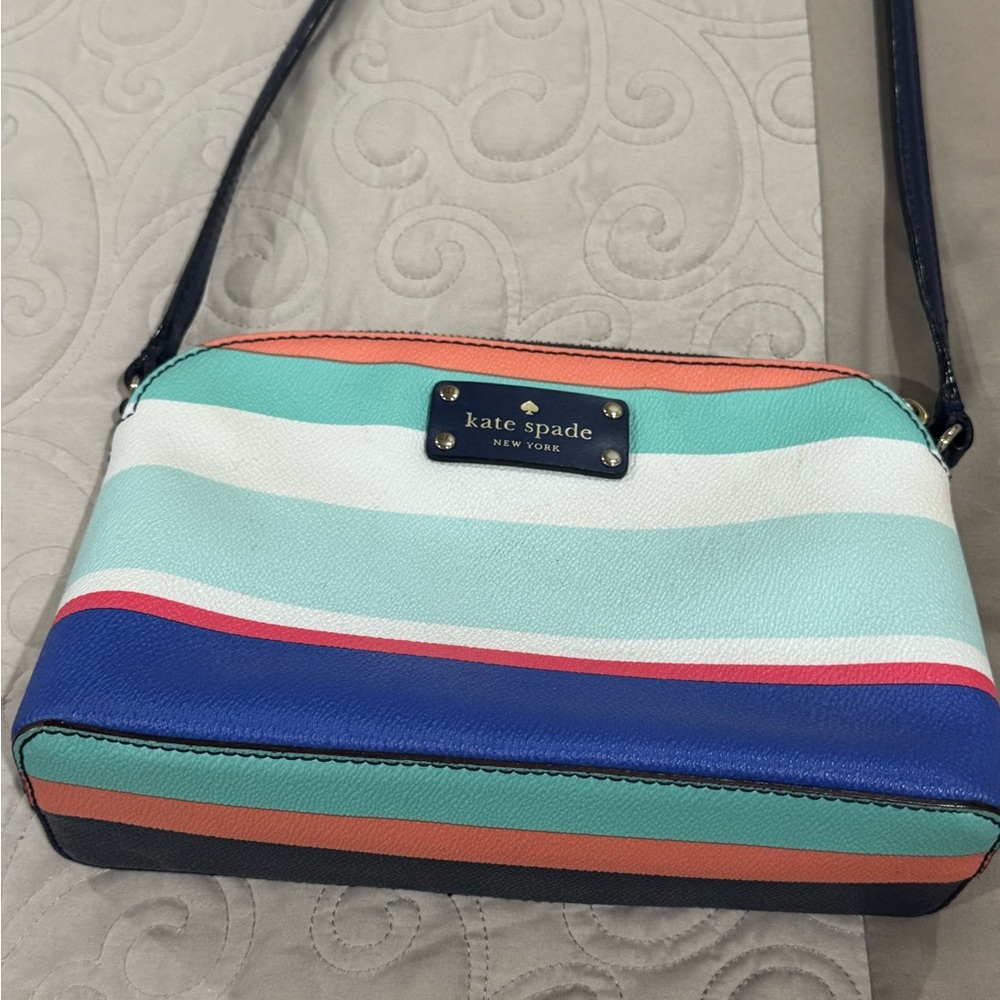 Kate Spade Colorful Striped Crossbody Bag